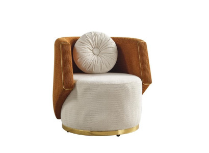Stilvolle  Sessel Weiß Hochwertige Lounge Designer Lehn Sessel 1 Sitzer  Polst