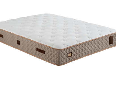 Beige Textilmatratze für Schlafzimmer elegant und komfortabel