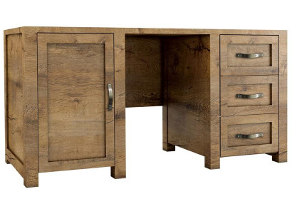 Schreibtisch mit 3 Schubladen Bürotisch Computertisch Kratzresistent