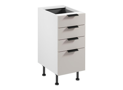 Küchenschrank Schubladenschrank Unterschrank Schrank 4 Schubladen Küche
