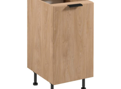 Küchenschrank Unterer Schrank Küchenunterschrank Beige Holz Küchenzeile