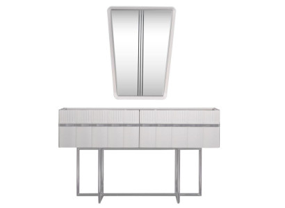 Kommode mit Spiegel Modern Kommode mit Spiegel Luxus Moder design Schlafzimmer