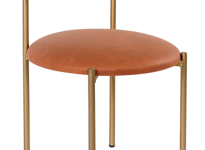 Moderner Brauner Lederstuhl Designer Esszimmerstühle Luxus Möbel