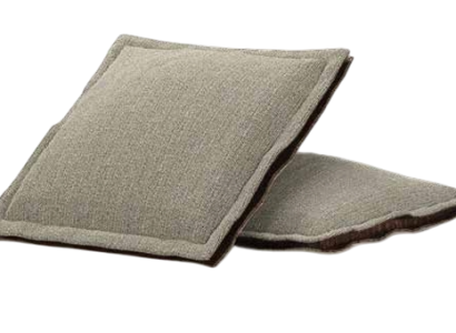 Graues Textilkissen modern, Komfort und Eleganz für Zuhause