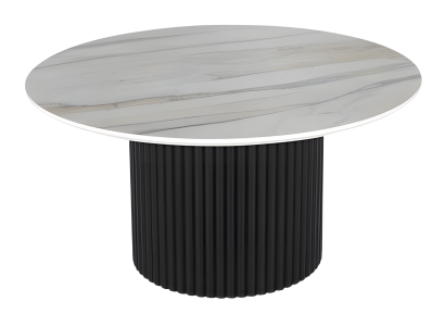 Moderner grauer Couchtisch aus Holz