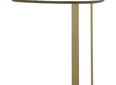 Grüner Metall-Beistelltisch modern und stilvoll