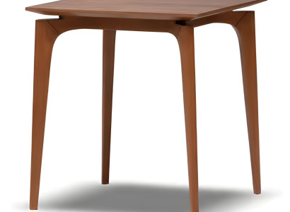 Eleganter Beistelltisch aus Holz in Braun für Wohnzimmer und Lounge