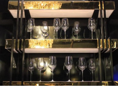 Weinglasregal Weinmöbel Weinregal Flaschenregal Weinarchiv Flaschenständer