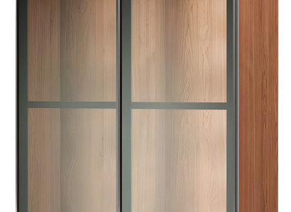 Schrank aus Massivholz – Praktische und langlebige Aufbewahrungslösung.