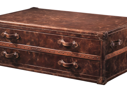 Vintage Couchtisch Koffer Alt Design Retro Wohnzimmer Möbel