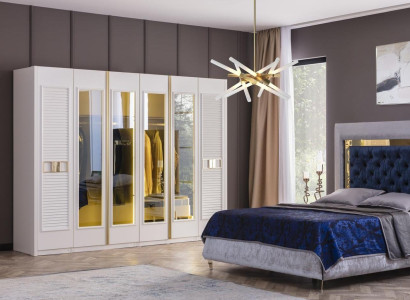 Modern Kleiderschrank Schrank Holz Schlafzimmer Möbel Design Weiß Top-Qualität