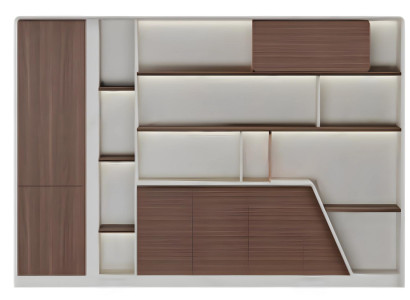 Bücherregal Aktenschrank robust modern Büro Möbel