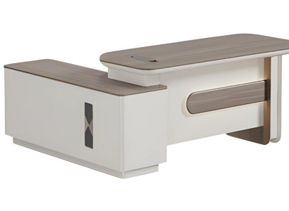 Chef Büro Eckschreibtisch Möbel Tisch modern robust Arbeitsplatz