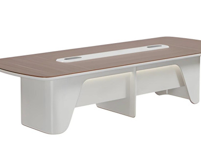 Konferenztisch Büro Meeting Arbeitsplatz 360cm Besprechungstisch