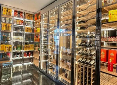 Weinschrank Vitrine Weinregal Glasschrank Weinkühlschrank Flaschenregal