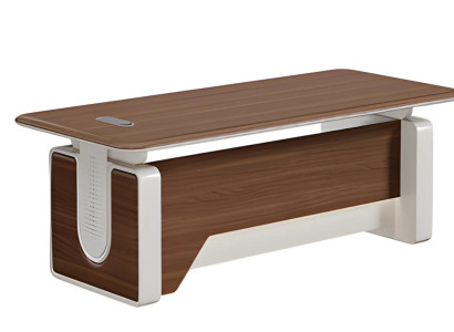 Schreibtisch Büro Tisch 200x90x75 cm modern Holz Arbeitszimmer