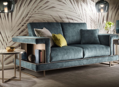 Wohnzimmer Set (Sofagarnitur 3 + 2x Beistelltisch) Praktische Möbel für Ihr Heim