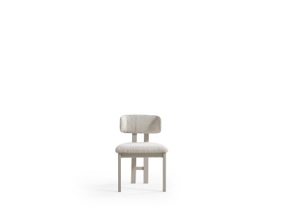 Beige Holz-Textil Stühle im eleganten Design