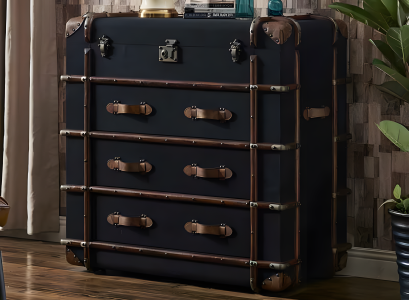 Kommode im Koffer Stil – Vintage Design, Stauraum & Retro Flair