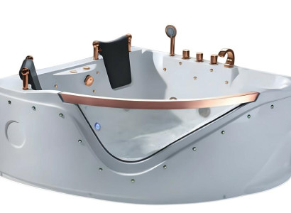 Blubberbad Luxuswanne Whirlpool Hydromassagewanne Wellnesswanne 150x150 cm