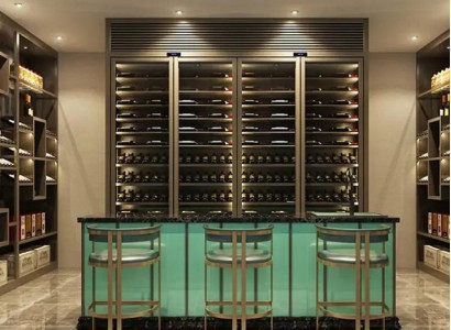 Barschrank Weinschrank Weinarchiv Weinmöbel Weinregal Flaschenregal