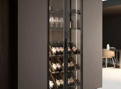 Schrank Weinschrank Weindisplay Weinregal Weinlagerregal Weinkühlschrank