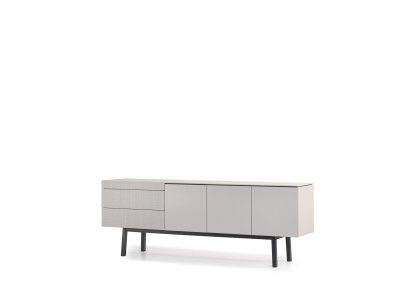 Elegantes Beiges Sideboard aus Holz mit modernem Design
