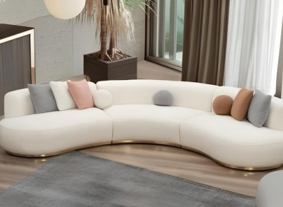 Ecksofa Sofa Couch Wohnlandschaft Modern Zeitlos Komfortabel