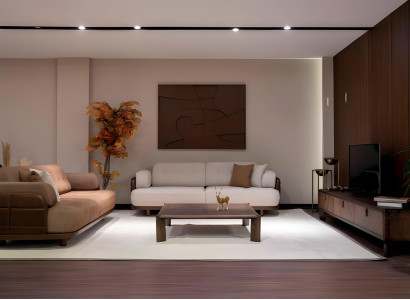 Dreisitzer Couch Wohnlandschaft Sofa Modern Zeitlos Stilvoll