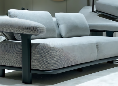 Big Sofa 3-Sitzer Wohnlandschaft Couch Modern Praktisch Elegant