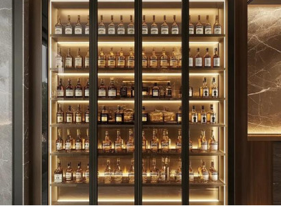 Weinschrank Weinkeller Weinregal Flaschenregal Weinarchiv Weinkühlschrank