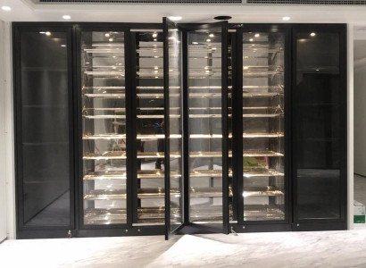 Weinkühlschrank Weinarchiv Weinablage Weinschrank Flaschenregal Weinmöbel