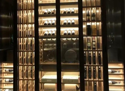 Weinschrank Vitrine Weinregal Glasschrank Weinkühlschrank Flaschenregal