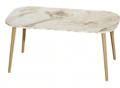 Moderner Couchtisch aus Holz in Beige