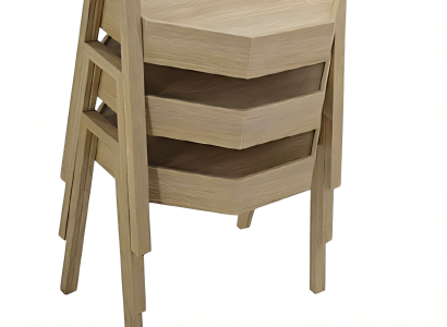 Couchtisch-Set aus Holz in Braun modern eleganter Wohnstil