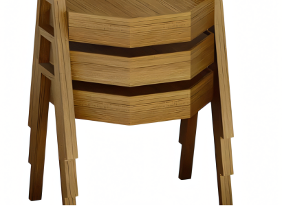 Couchtisch-Set aus Holz in Braun modern elegant