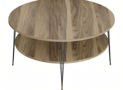 Eleganter brauner Couchtisch aus Holz