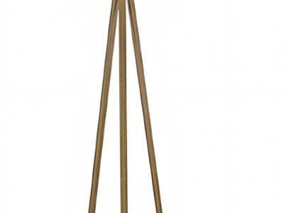 Rosa Holz Stehlampe modern eleganter Dekorationsartikel