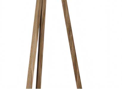 Moderne weiße Holz Stehlampe elegant für Wohnzimmer Schlafzimmer Büro