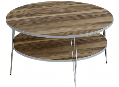 Moderner Couchtisch aus Holz in Braun