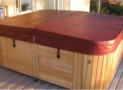 Abdeckhaube wetterfeste Isolierabdeckung für Outdoor-Whirlpool 200x200 cm