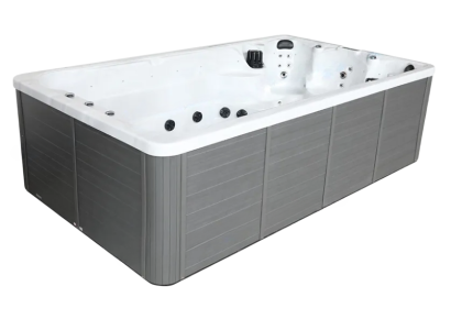 Relaxpool Sprudelbad Outdoor Whirlpool Hydromassagewanne Massagebad 398x230cm