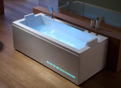 Whirlpool Blubberbad Hydromassagewanne Badewanne  Whirlwanne 190x90 cm