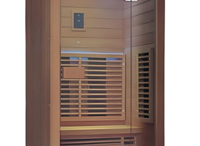 Saunaraum Lichtsauna Trockensauna Infrarotsauna Sauna Saunakabine 120x100 cm