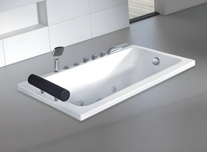 Whirlpool Badewanne Relaxpool Massagebadewanne Sprudelbad 170x80 cm