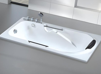Einbauwanne Badewanne Entspannungsbad Luxuswanne Komfortwanne 170x80 cm
