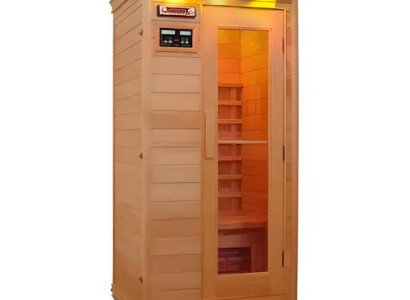 Designsauna Sauna Saunaraum Dampfsauna Holzsauna Saunakabine 100x100 cm