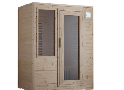 Saunaraum Saunakabine Trockensauna Sauna Designsauna Heimsauna 150x100 cm