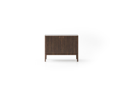 Elegantes braunes Holz Sideboard im modernen Design