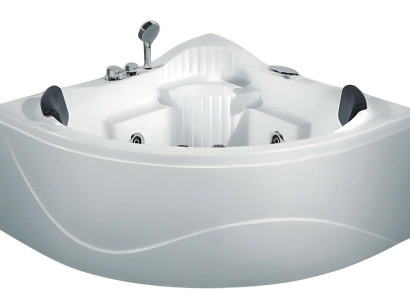 Spa Massage Badewanne Whirlpool Whirlwanne Hydromassagewanne 123x123 cm